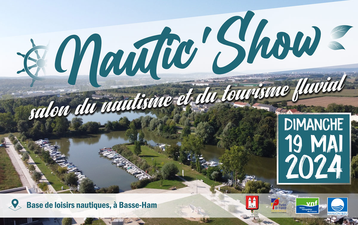Salon du nautisme et du tourisme fluvial le 19 mai 2024 - à Nautic'Ham - Moselle